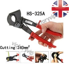 Ratchet Cable Cutter Heavy Duty Ratcheting Wire Cut Hand Tool Cut Up To 240mm²
