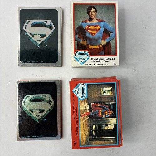 1978 topps superman the movie - 1978,