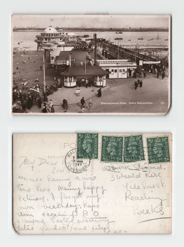 Postcard promenade pier - promenade, new