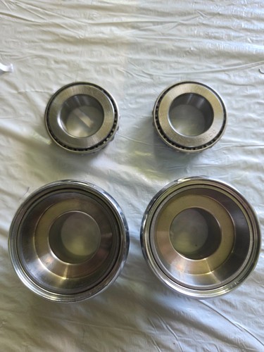 Front fork chrome bearing cups - fork,