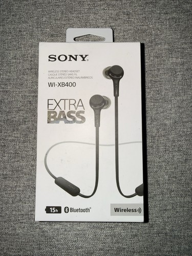Sony xb400 wireless ear - wi-xb400, in-ear