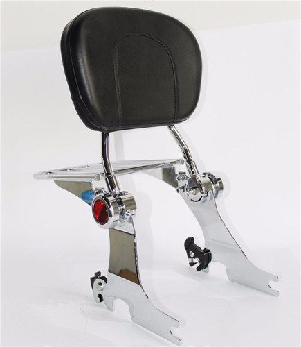 Chrome backrest sissy bar - chrome,