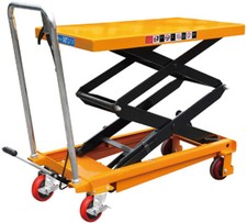 Loadsurfer 350kg Hydraulic Double Lift Mobile Scissor Lifting Platform Table