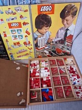 Vintage 1960s Lego In Wooden