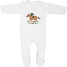 'Racing Horse & Jockey' Baby