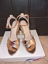 OFFICE BNIB Rose Gold Sandals