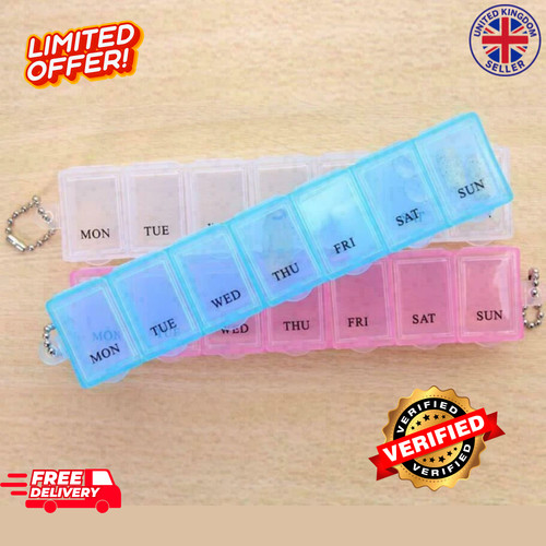 Day pill dispenser - 7,
