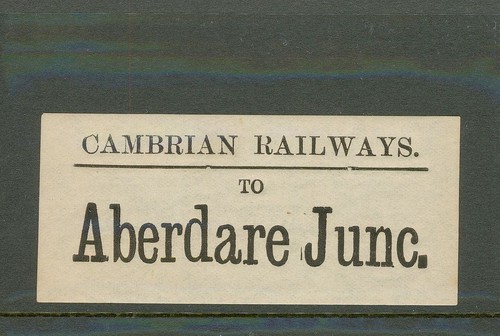 Cambrian railways luggage - cambrian,