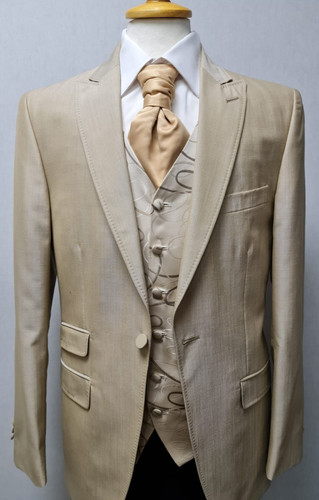 Mens beige torre suit jacket - mens,
