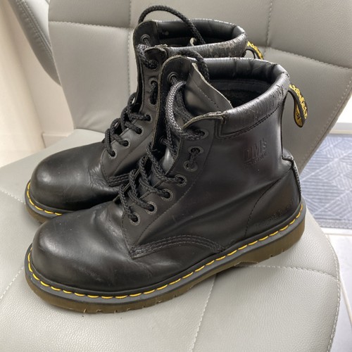 Martens black royal mail - dr,