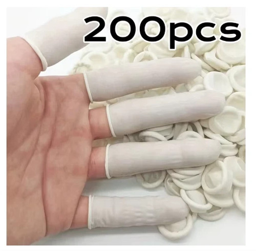 200pcs latex rubber finger - rubber,