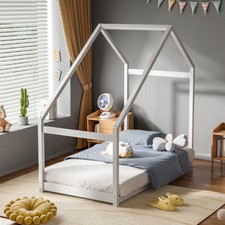 House Style Toddlers Bed Pine