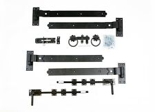 24" Black Hook & Band Gate