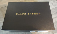 Ralph Lauren authentic Black Empty Box with tissues and cards 30*20*10 cm