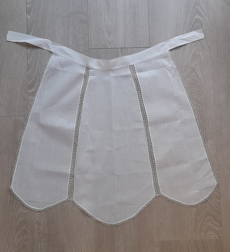 Vintage white organdie - vintage,