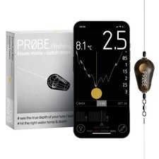 Probe Smart Fishing Tracker Carp Lure Match Temperature Depth Strike Data Sensor