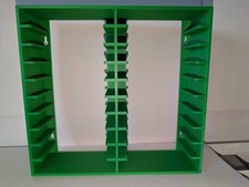 Cassette tape storage rack
