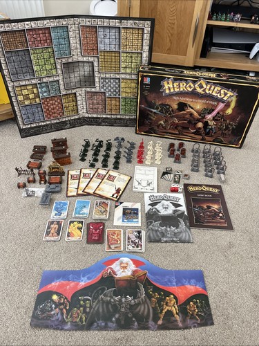 Hero quest board game 1989 - board,