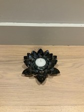 Crystal Lotus Tealight Candle