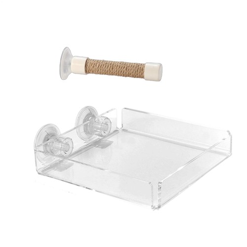 Suction cup bird perch - cup,