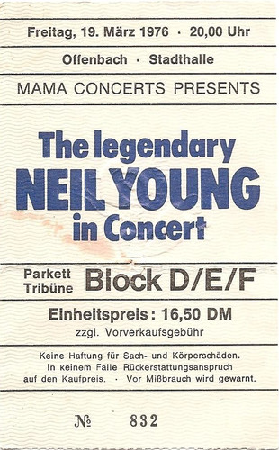 Neil young concert - neil,