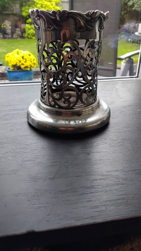 Antique ornate silver plated - antique,
