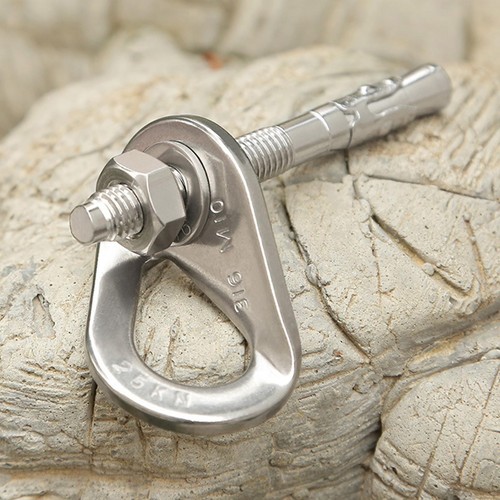 Rock climbing anchor hanger - climbing,