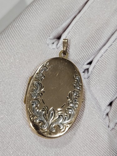 Vintage locket hallmarked - vintage, 9ct
