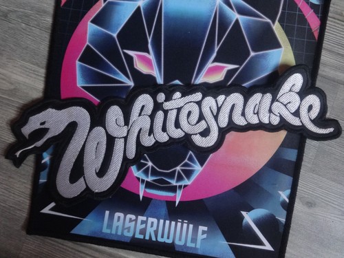 Old unworn whitesnake patch - old,