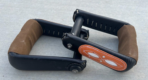 Black and orange charro - charro, saddle