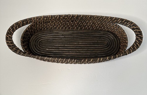 Bread basket vgt - oblong, rattan
