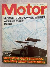 Motor Magazine - 19 April 1980