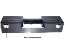 Bar connector for holes - t-bar,
