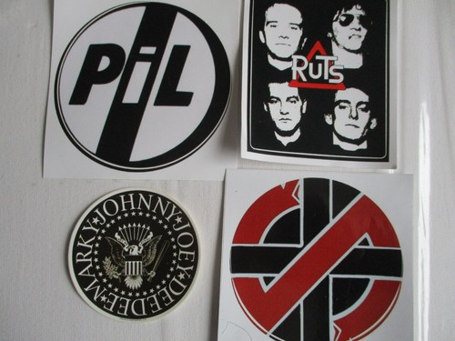 Punk vinyl sticker job lot - sticker,