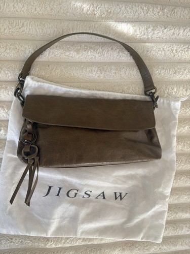 Jigsaw leather vintage bag - jigsaw,