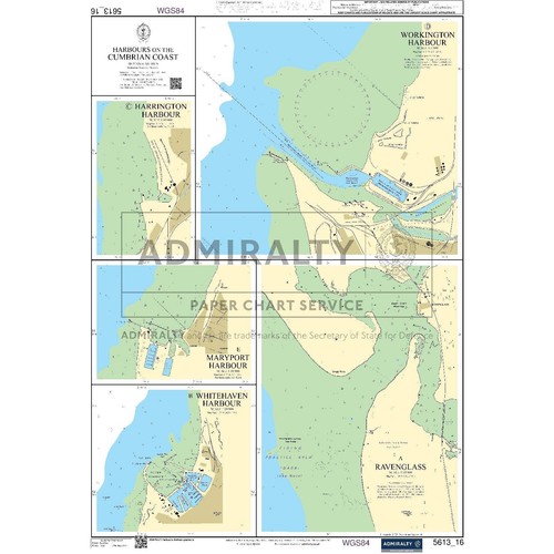 Admiralty small craft chart - small,