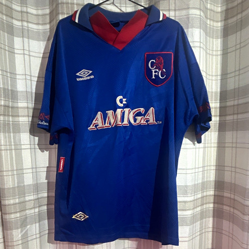 Umbro chelsea home shirt blue - chelsea,