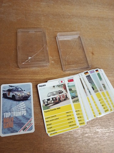 Top trumps retro rally - top,