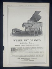 Magazine Ad* - 1907 - Weber