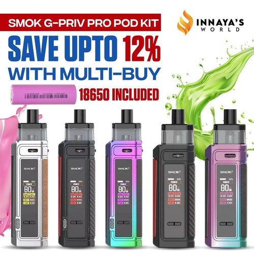 Smok priv pro pod kit - g-priv, 80w