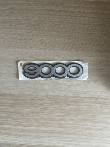 Saab 9000 rear boot badge - 9000,