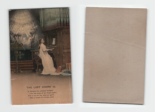 Vintage postcard the - postcard, lost
