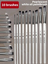 10PC ARTISTS PAINT BRUSHES