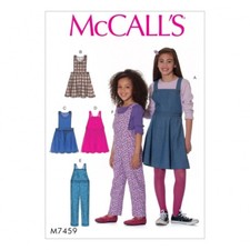 McCalls Girls Easy Sewing