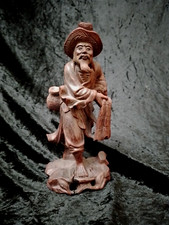 ANTIQUE HAND CARVED ORIENTAL