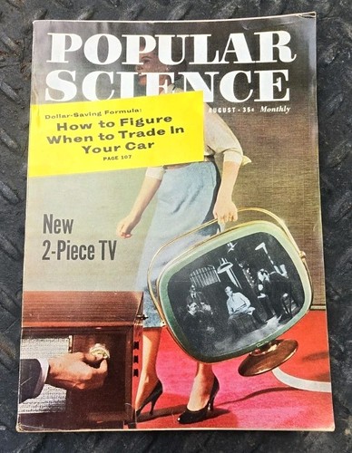 Vintage popular science - vintage,