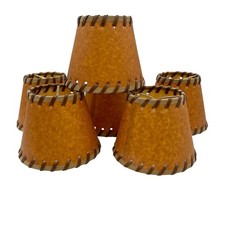 6 Oiled Parchment Shades W/