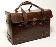 Large Vintage Leather Camera