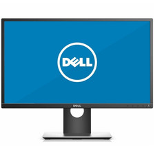 CHEAP DELL 24" TFT LED LCD MONITOR 1920 x 1080 FHD WIDESCREEN DESKTOP PC HDMI DP
