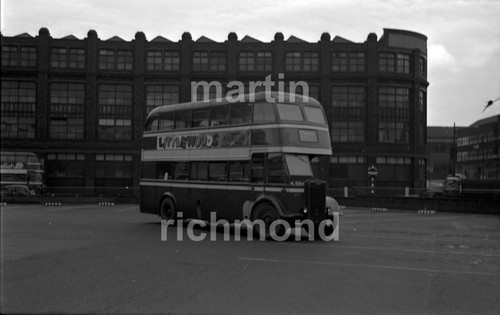 West riding bus hl9994 1960 - west, 1960's
